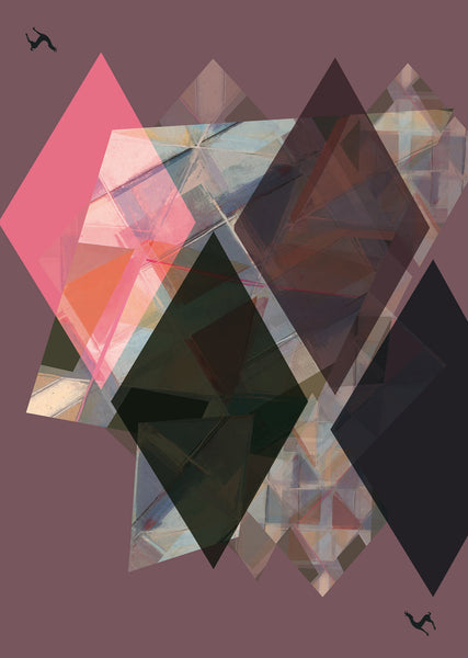 Silk/Cotton "Highland Sculpture" Stola 200cm x 140cm