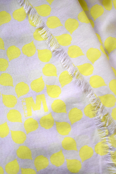 Silk/Cotton "Layers of Leaves" Stola 200x140cm