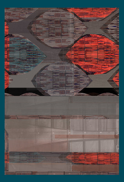 Silk/Cotton "Highline View" Stola 200cm x 140cm