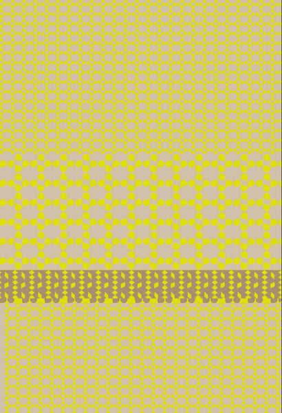 Silk/Cotton "Layers of Leaves" Stola 200x140cm